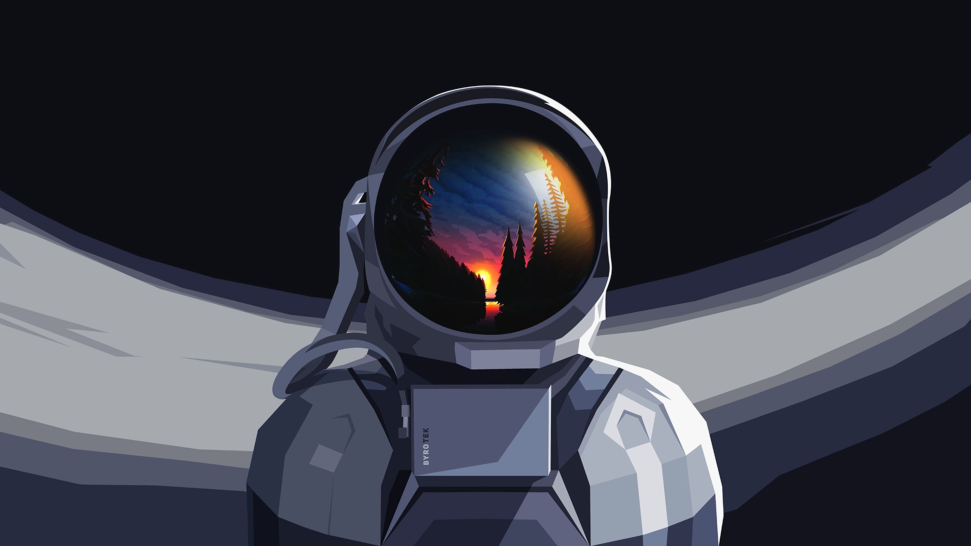 3840x2160 Astronaut 4K wallpaper for your desktop or mobile screen free and easy to download, Desktop