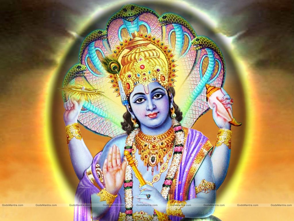 1030x770 God Image Wallpaper Krishna Vishnu Face, Desktop