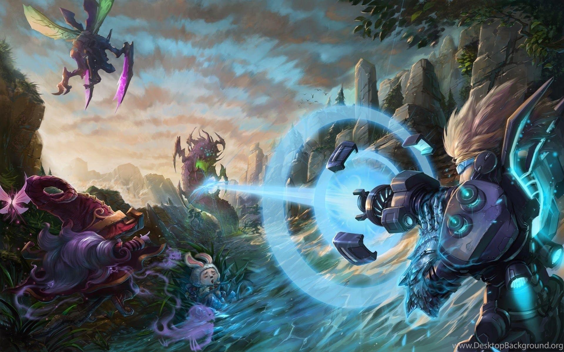 1920x1200 League Of Legends Rengar Vs Kha Zix Wallpaper 178913 Desktop Background, Desktop