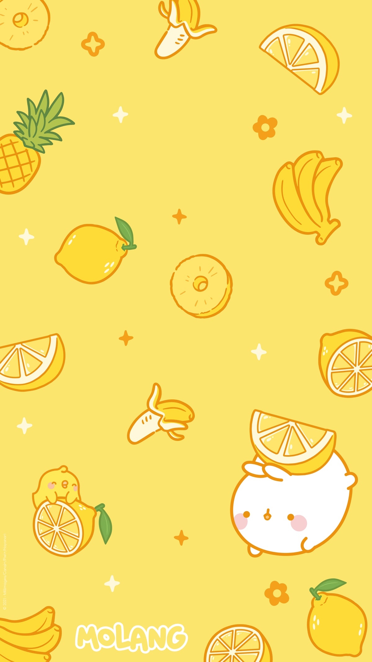 1200x2140 Discover The Yellow Fruits Wallpaper, Phone