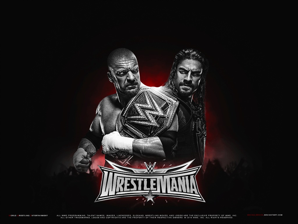 1030x770 WWE Wrestlemania 32 Wallpaper, Desktop