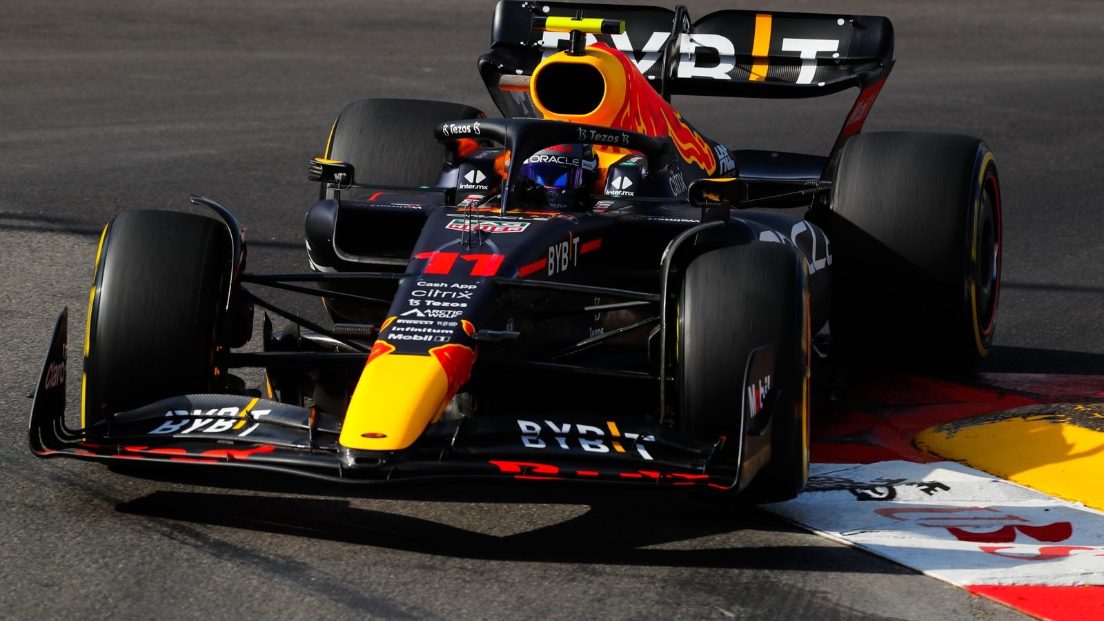 1600x900 Monaco GP: Sergio Perez edges Charles Leclerc in Practice Three, Mercedes in midfield before qualifying, Desktop