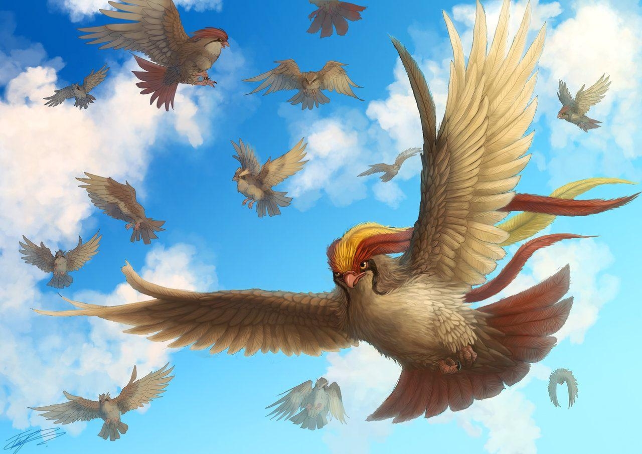 1280x910 Pidgeot By Ruth Tay, Desktop