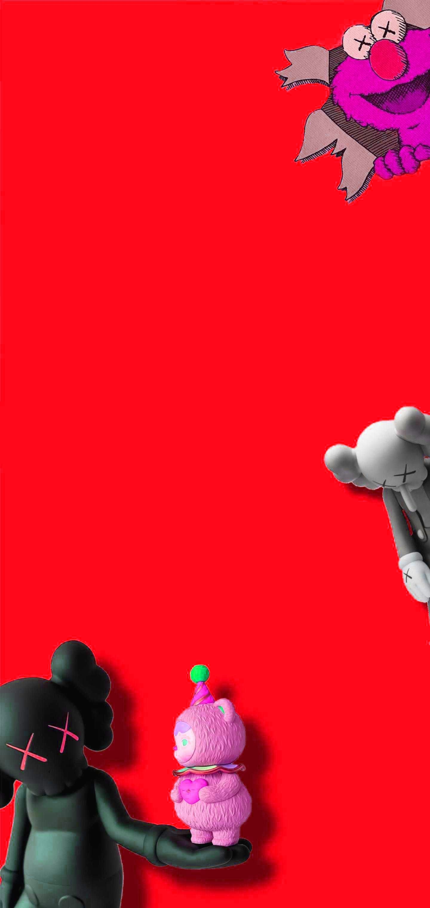 1440x3040 Kaws Wallpaper Explore more American, Artist., Brian Donnelly, Designer, Figurative Characters wa. Kaws wallpaper, Hypebeast iphone wallpaper, Hypebeast wallpaper, Phone