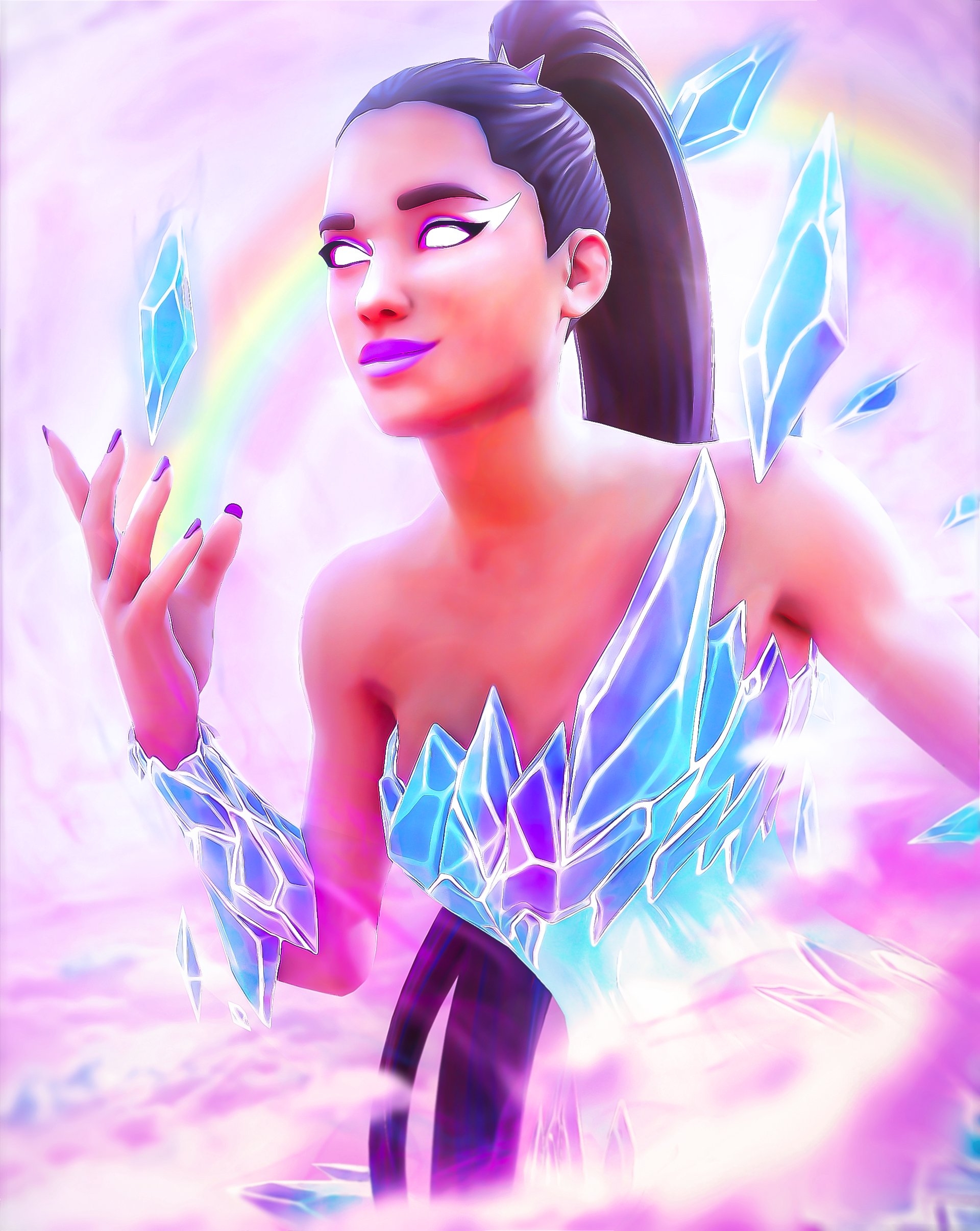 1920x2420 Ariana Grande Fortnite wallpaper, Phone