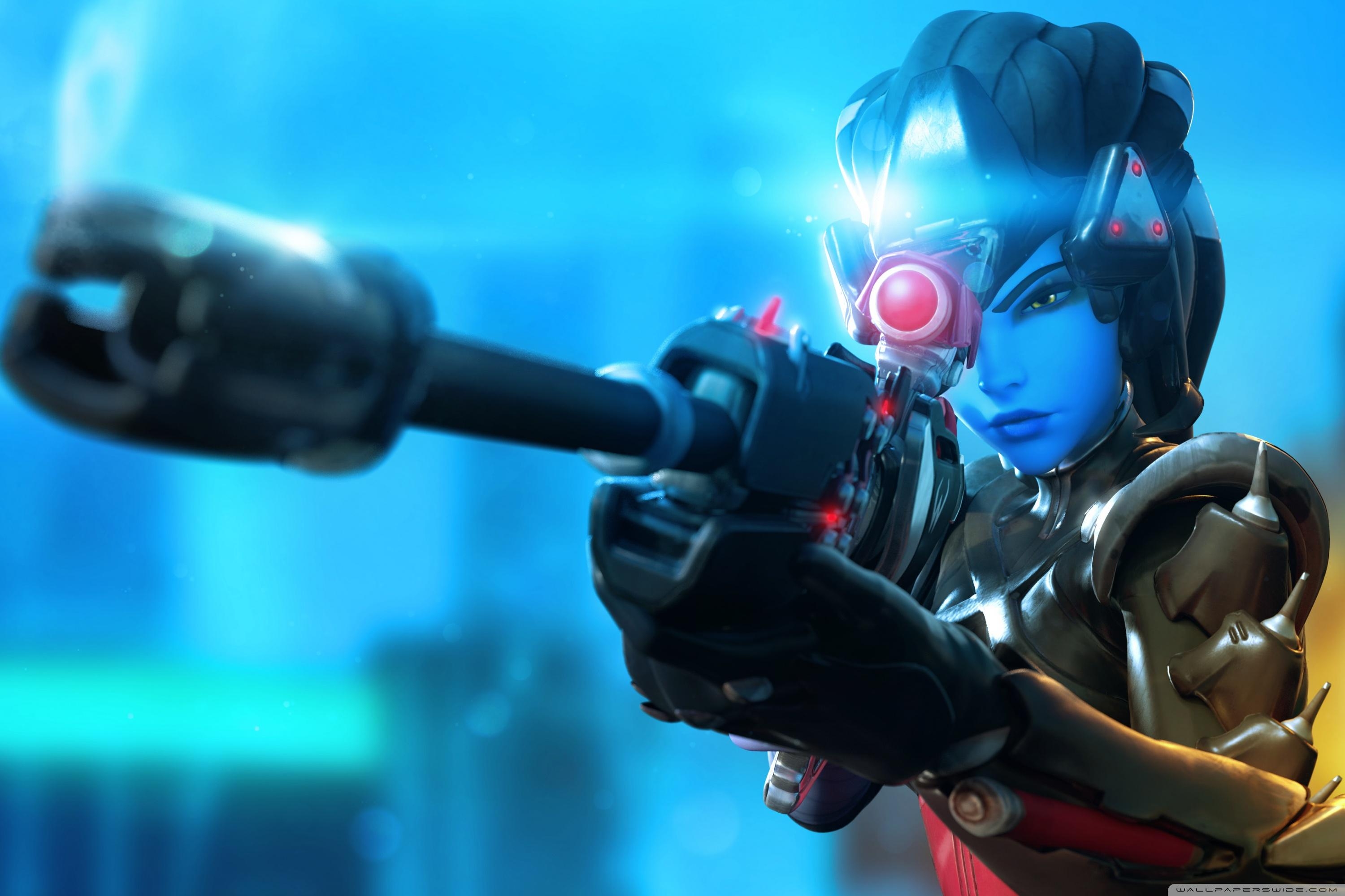 3000x2000 Overwatch Widowmaker Noire ❤ 4K HD Desktop Wallpaper, Desktop