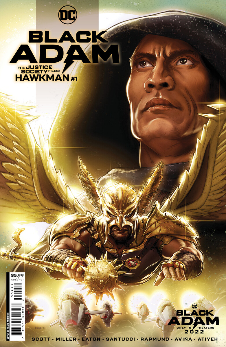 790x1200 New Cover Art For Black Adam Justice Society Files One Shots!, Phone