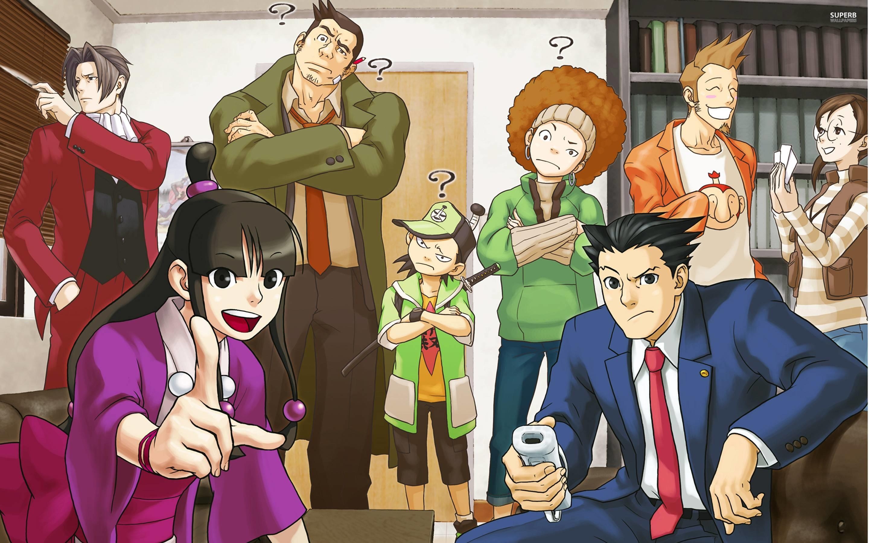 2880x1800 Ace Attorney Wallpaper, Desktop