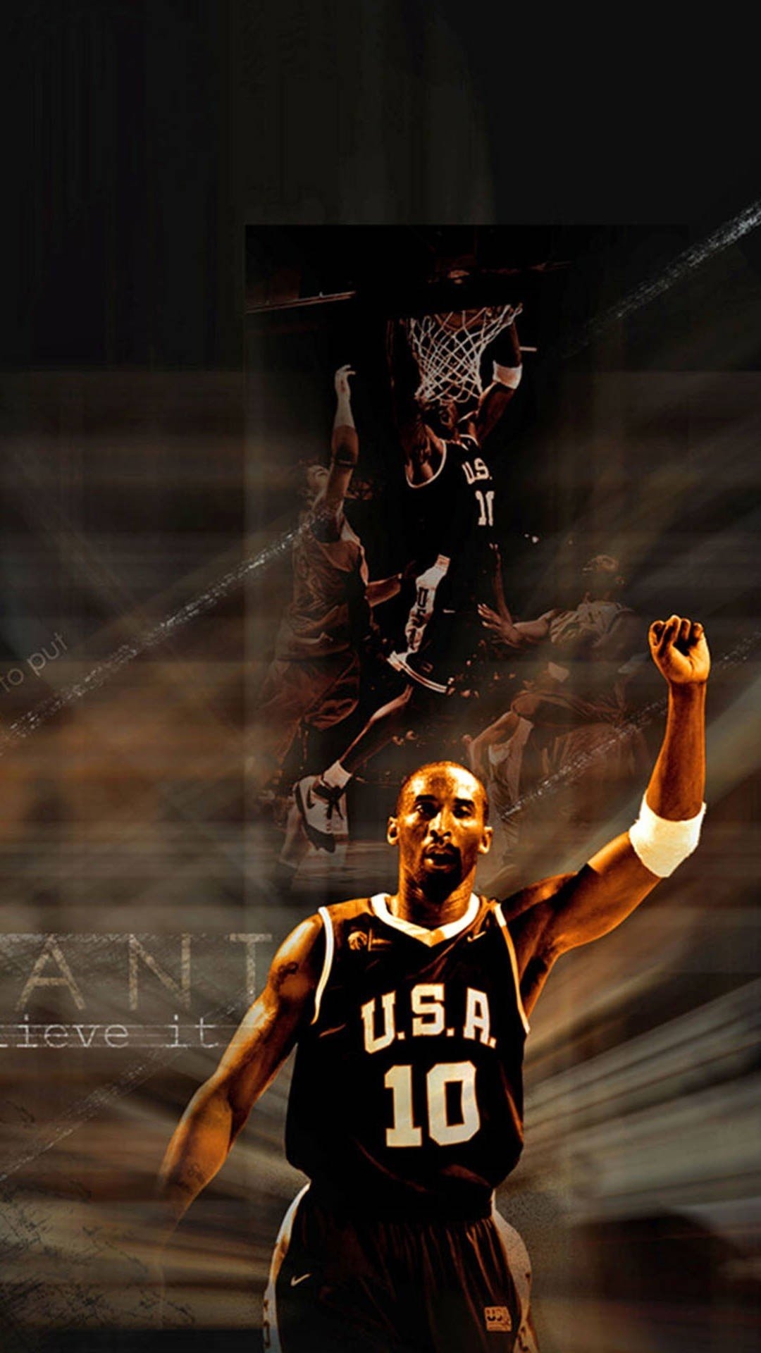 1080x1920 Kobe Bryant iPhone Wallpaper Basketball, Phone