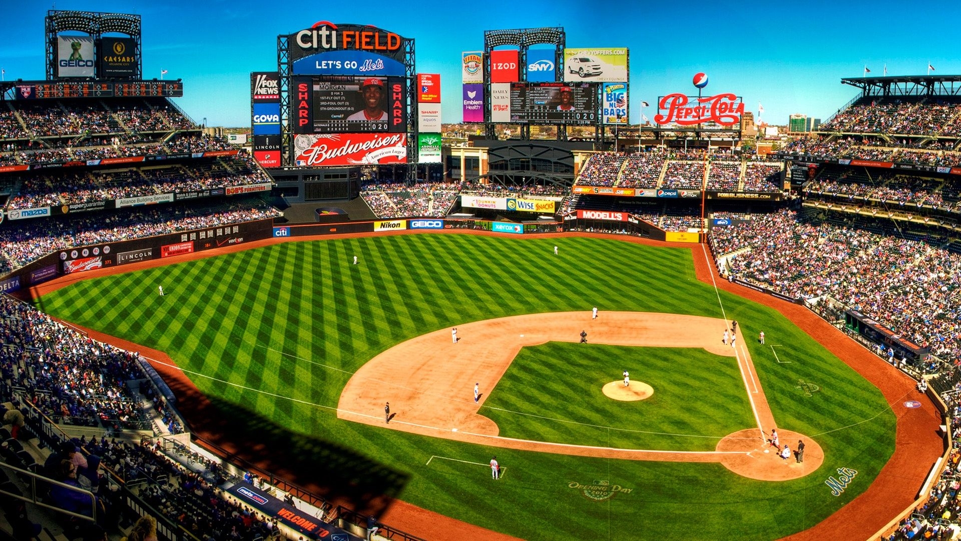 1920x1080 ny mets. New york mets baseball, New york mets, Stadium wallpaper, Desktop