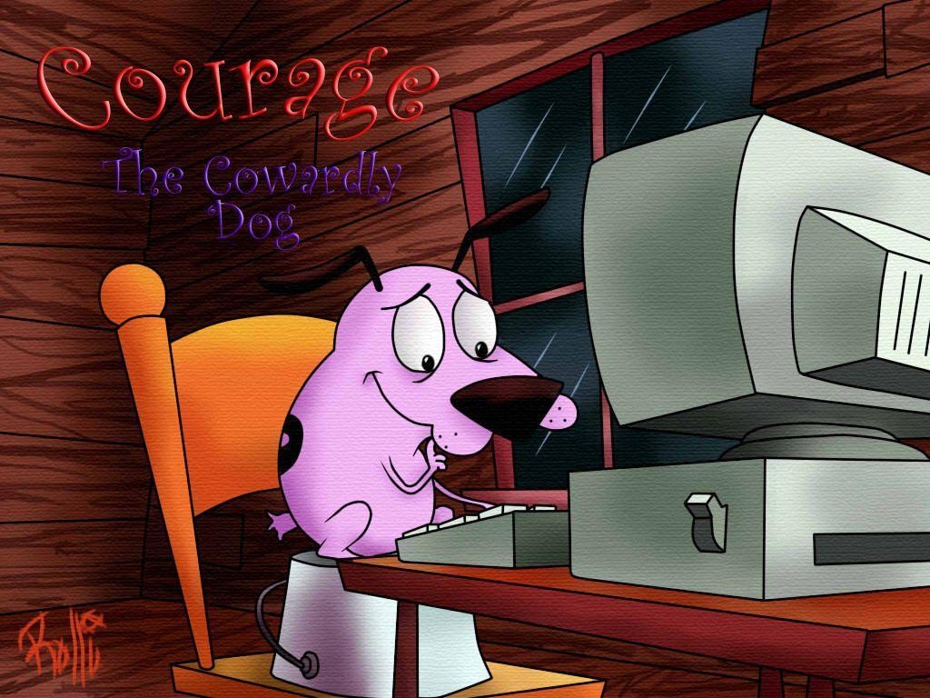 1030x770 Lady Jam the Cowardly Dog. Animated Cartoon Network, Desktop