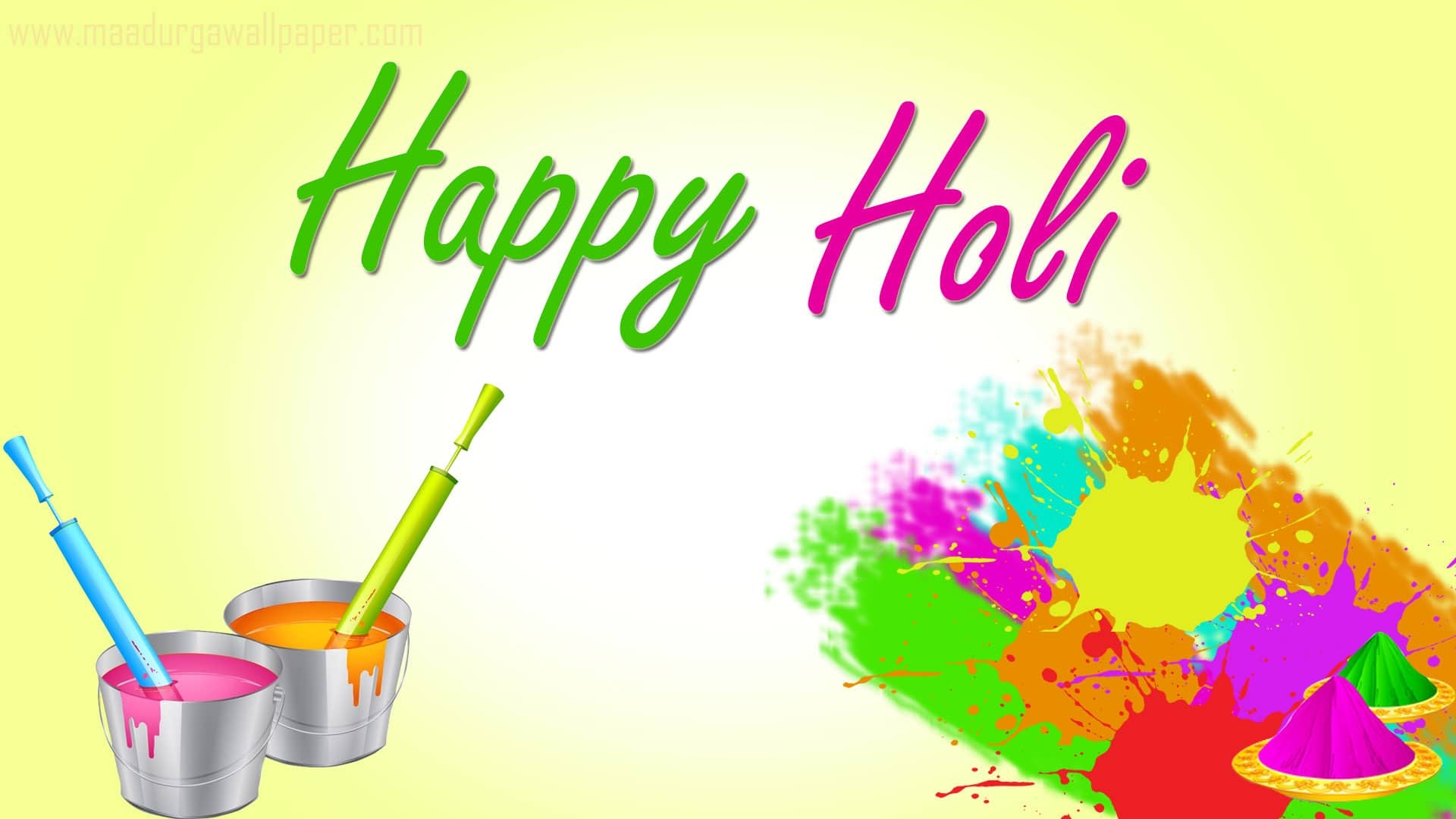 1920x1080 Happy Holi 2019 HD Image & Wallpaper with Wishes, Greeting, Desktop