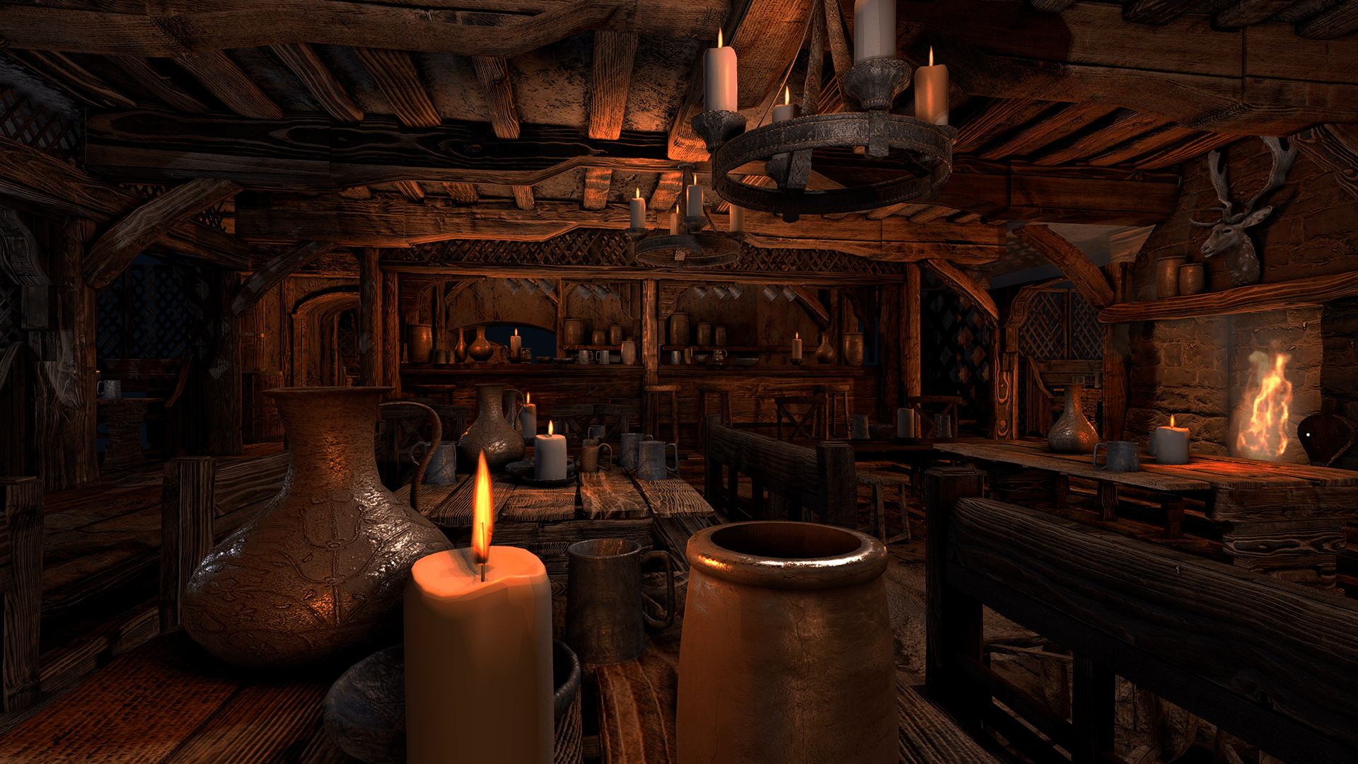 1920x1080 Medieval Tavern Wallpaper Free Medieval Tavern Background, Desktop