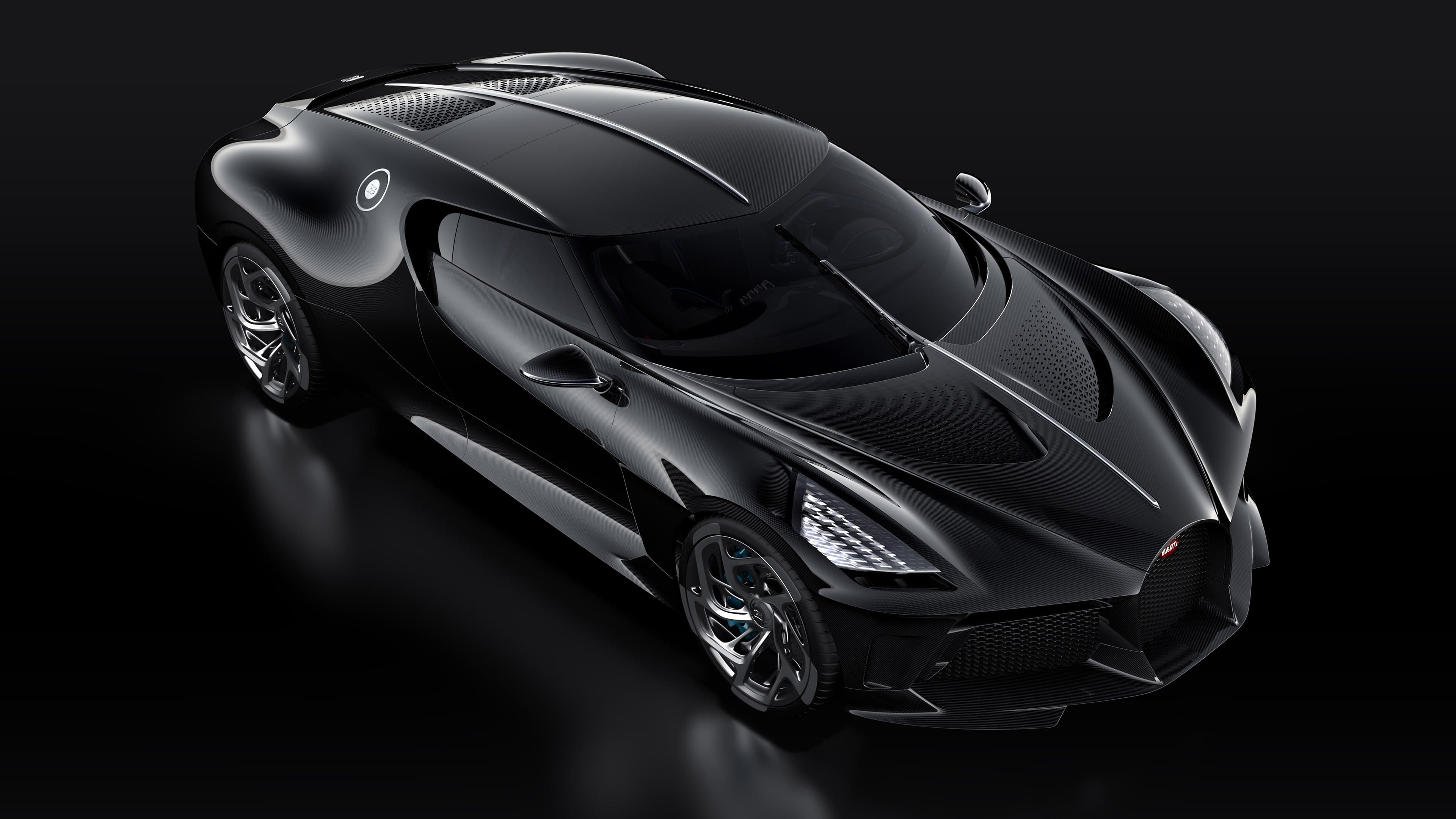 3840x2160 Download Bugatti La Voiture Noire wallpaper for mobile phone, free Bugatti La Voiture Noire HD picture, Desktop