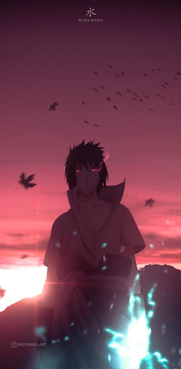 630x1280 Download Uchiha Sasuke wallpaper by Mizumaru now. Browse millions o. Naruto and sasuke wallpaper, Best anime drawings, Naruto uzumaki hokage, Phone