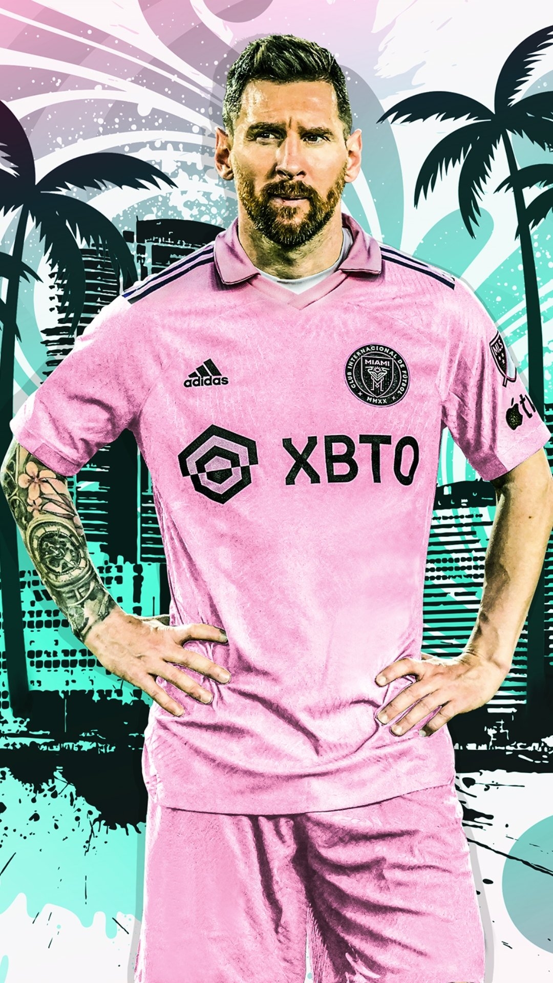 1080x1920 Best Lionel Messi Inter Miami CF Wallpaper [ HQ ], Phone