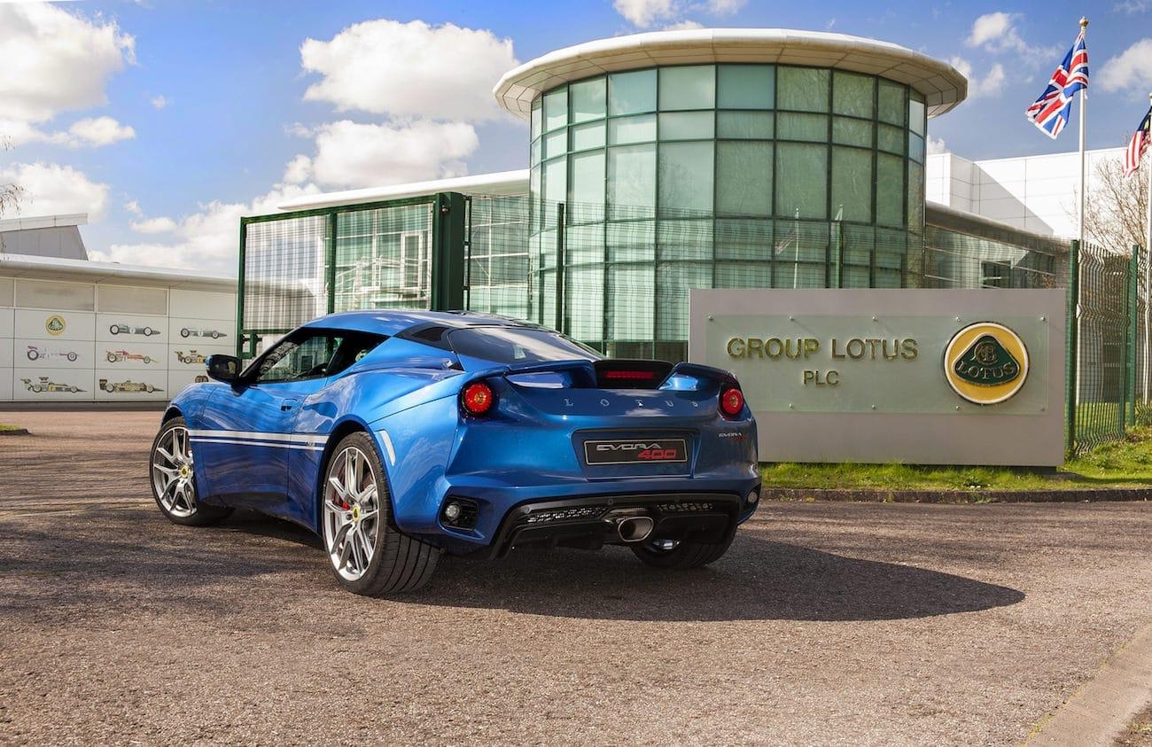 1300x850 Lotus introduces an anniversary edition of its Lotus Evora 400, Desktop