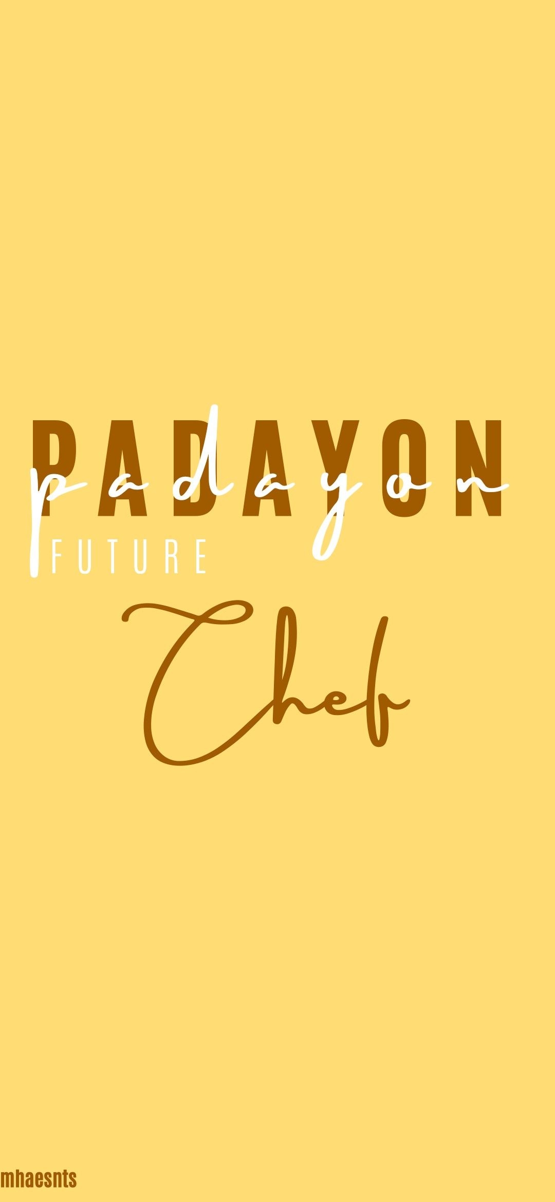 1080x2340 Padayon!!! Future Chef. Future wallpaper, Instagram highlight icons, Aesthetic wallpaper, Phone