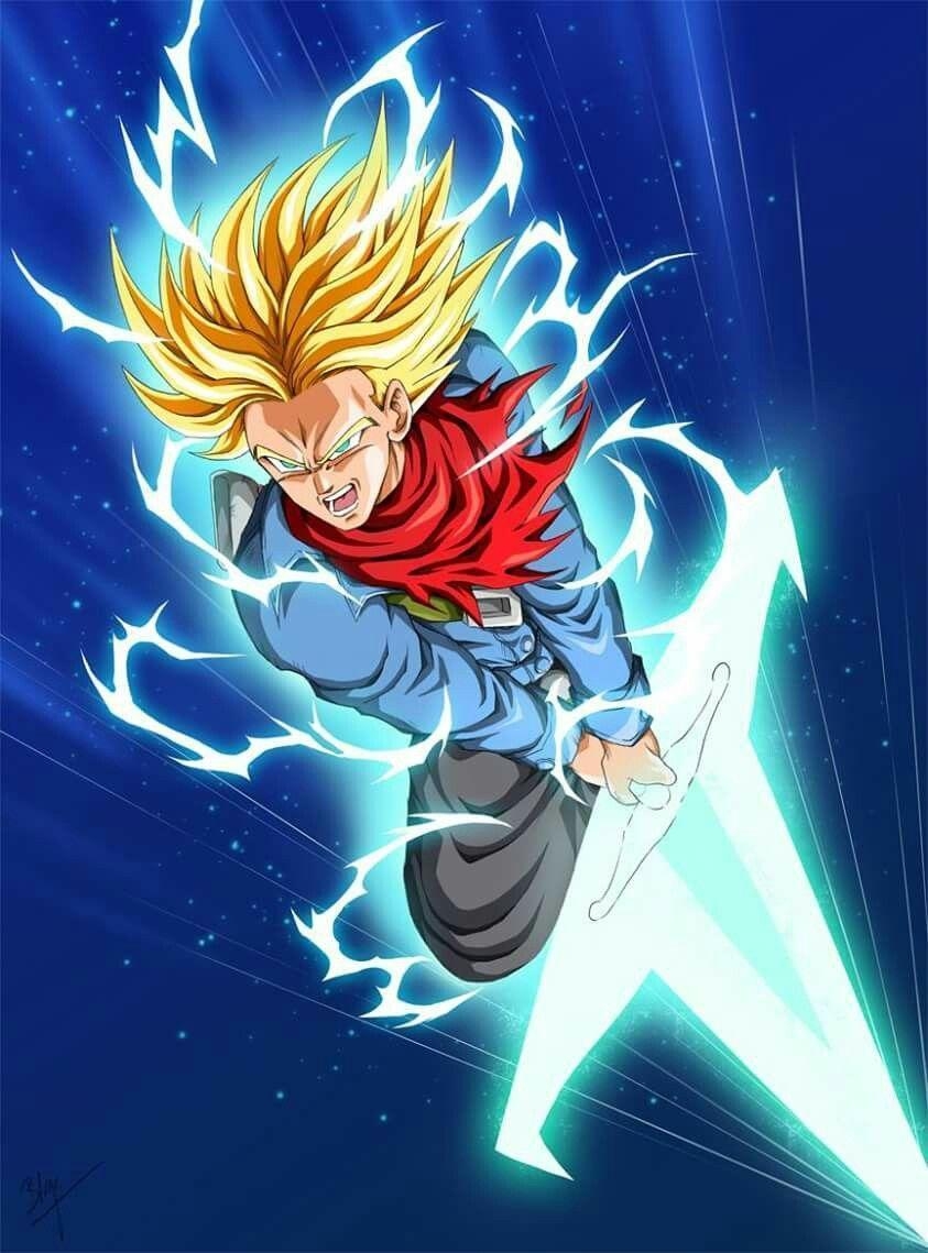 850x1140 Future Trunks Super Saiyan Rage. Cool. Rage, Trunks, Phone