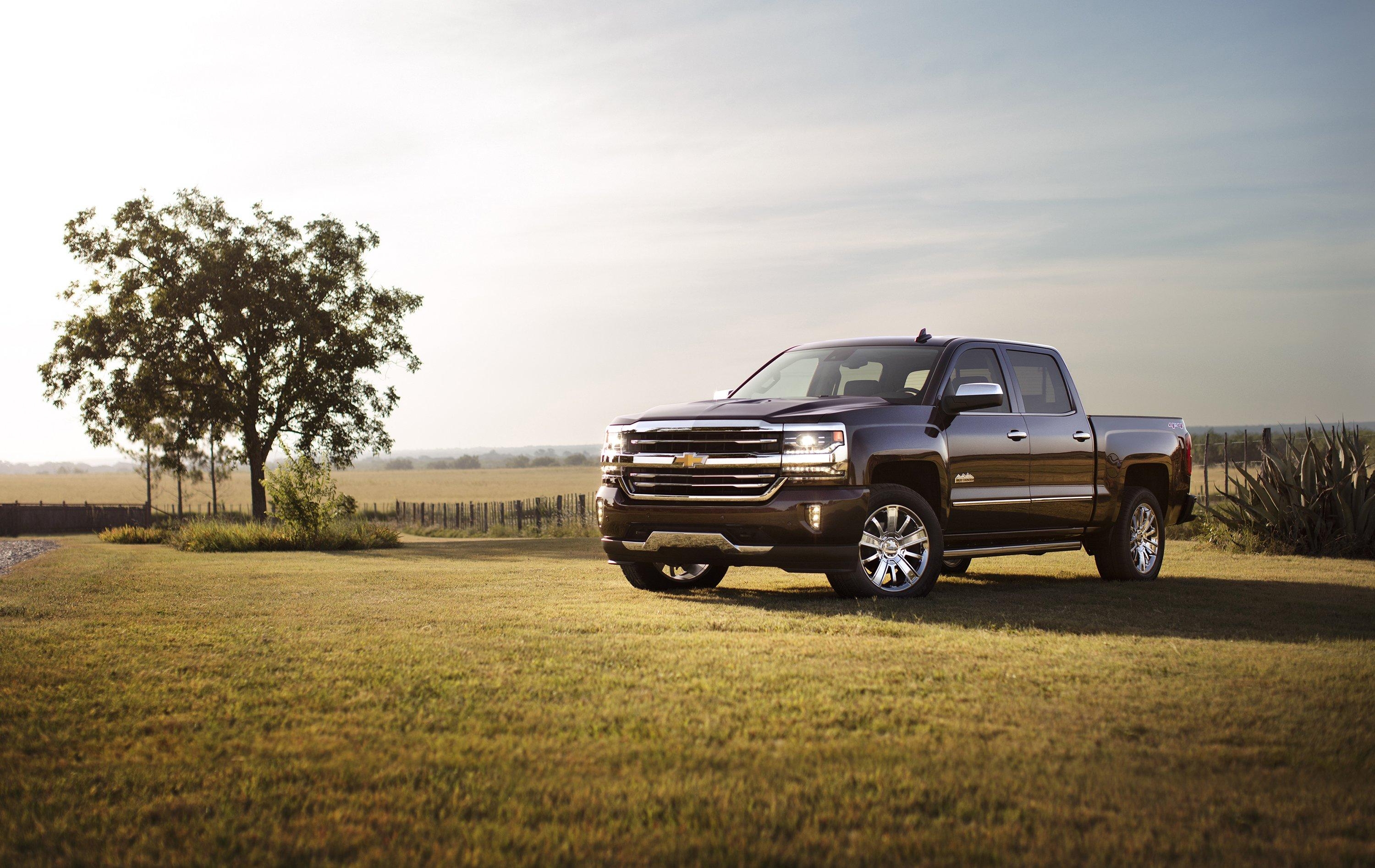 3000x1900 Chevrolet Silverado High Country Crew Cab pickup wallpaper, Desktop