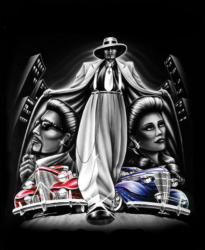 840x1030 Chicano Art Wallpaper, Phone