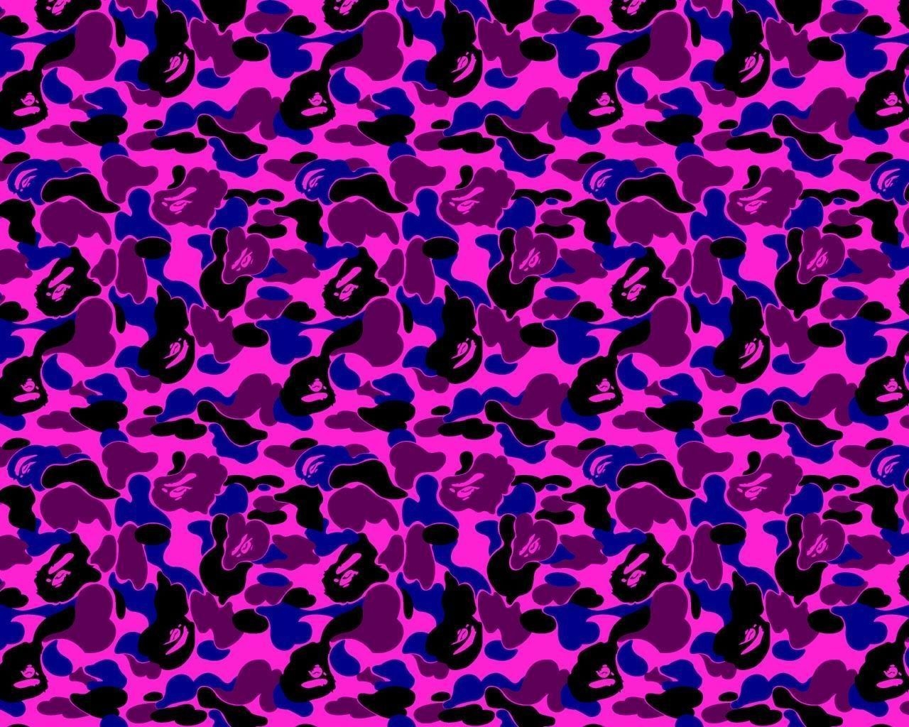 1280x1030 BAPE Pink Wallpaper Free BAPE Pink Background, Desktop