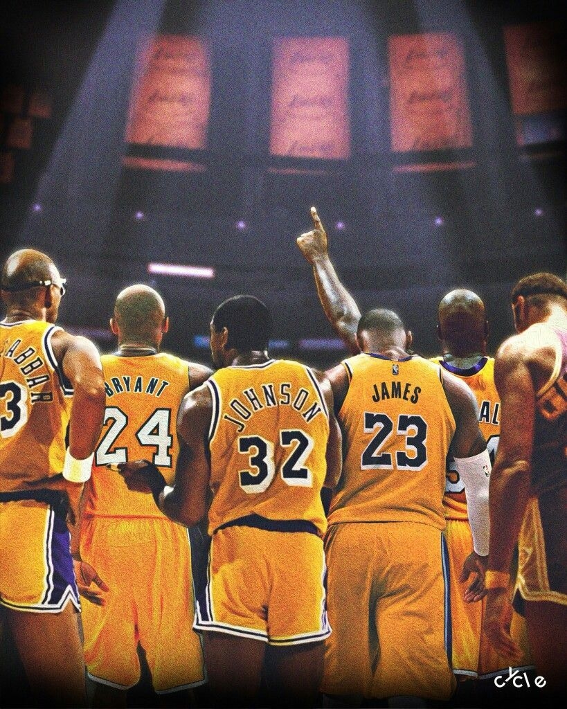 820x1030 Lakergang. Lebron james lakers, Mvp basketball, Nba basketball art, Phone