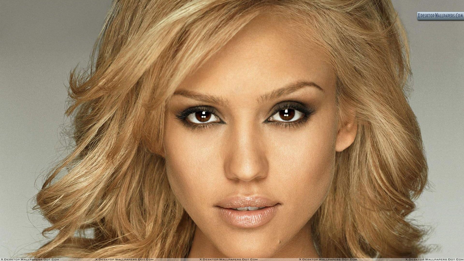 1920x1080 Ultra Face Closeup Of Jessica Alba Wallpaper, Desktop