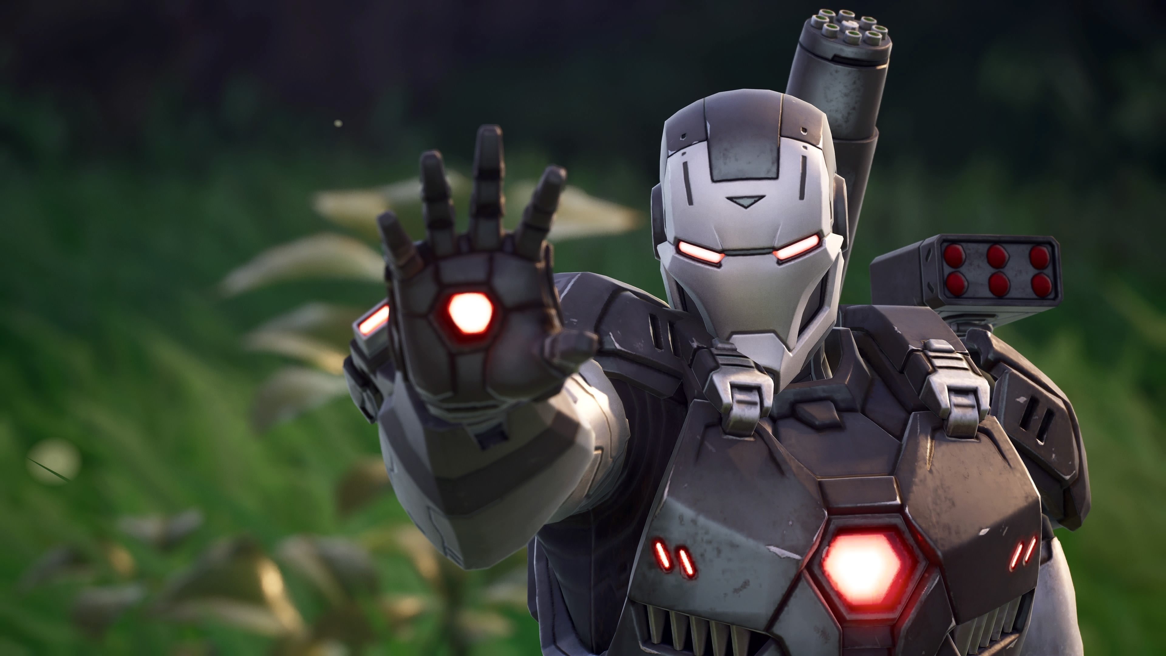 3840x2160 War Machine Fortnite wallpaper, Desktop