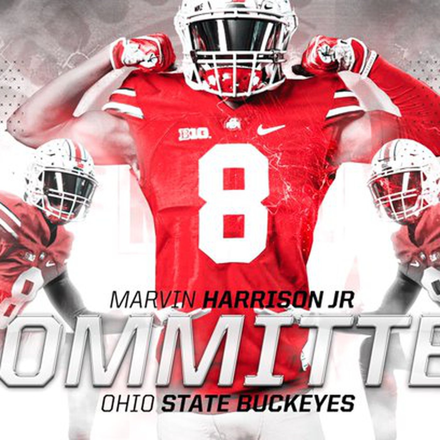 1400x1400 Four Star, 2021 Wide Receiver Marvin Harrison Jr. Commits To Ohio State Grant Holy Land, Phone