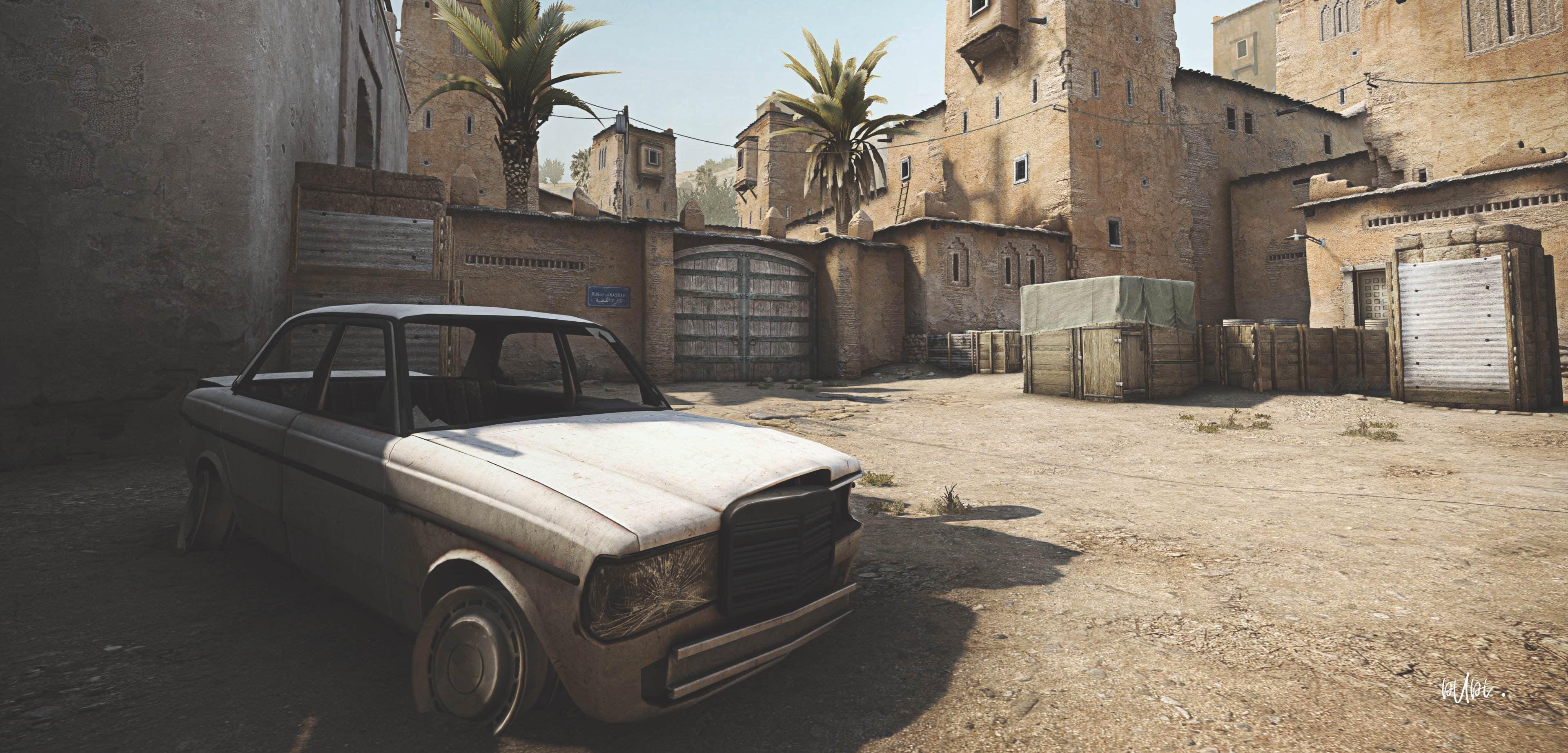 3840x1850 Dust 2 Wallpaper Free Dust 2 Background, Dual Screen