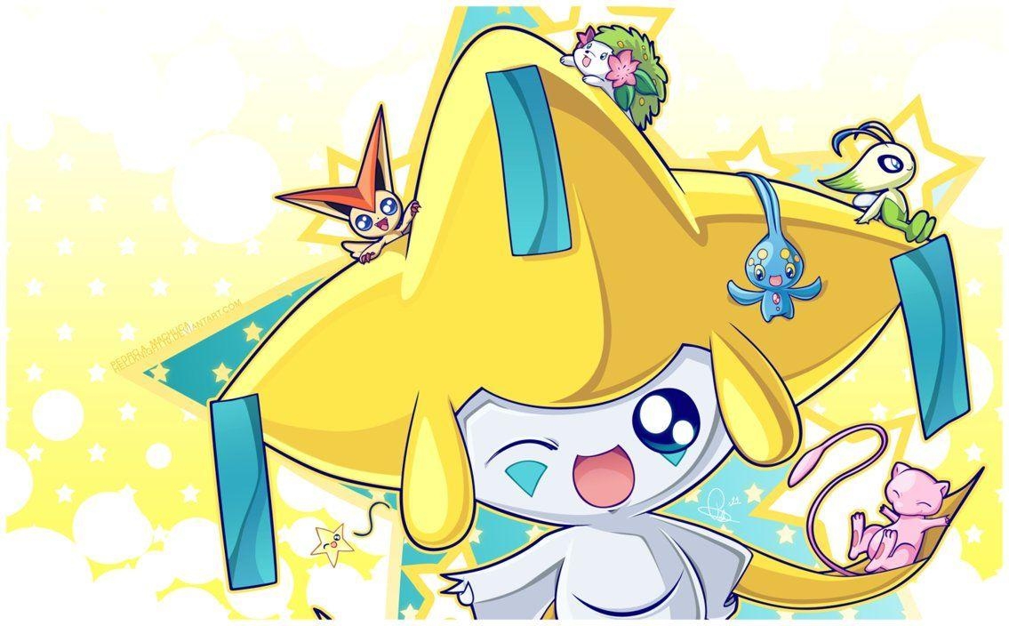 1140x710 Jirachi and Friends, Desktop