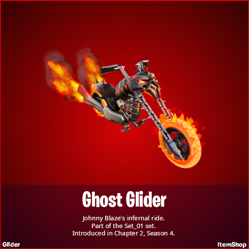 520x520 Ghost Rider Fortnite wallpaper, Phone