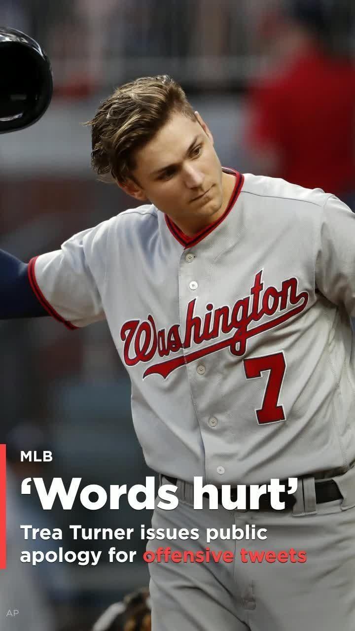 720x1280 Trea Turner issues public apology for offensive tweets, Phone