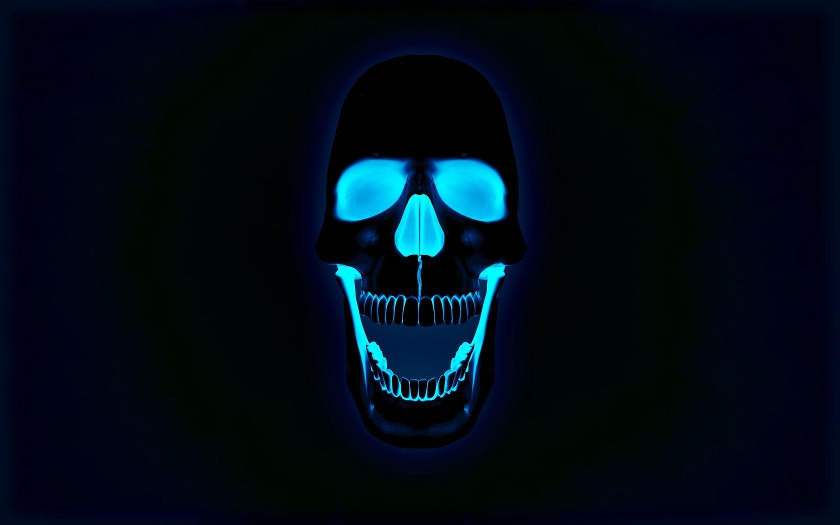 1680x1050 Cool HD Skull Wallpaper, Desktop