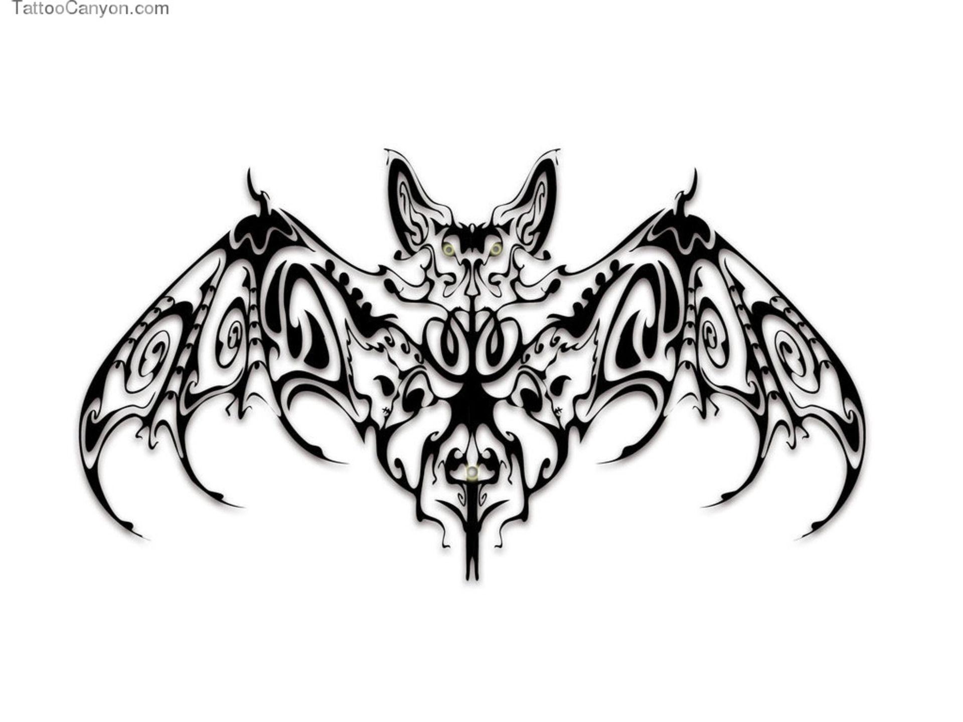 1920x1440 Free Designs Stylized Bat Tattoo Design Wallpaper  px, Desktop