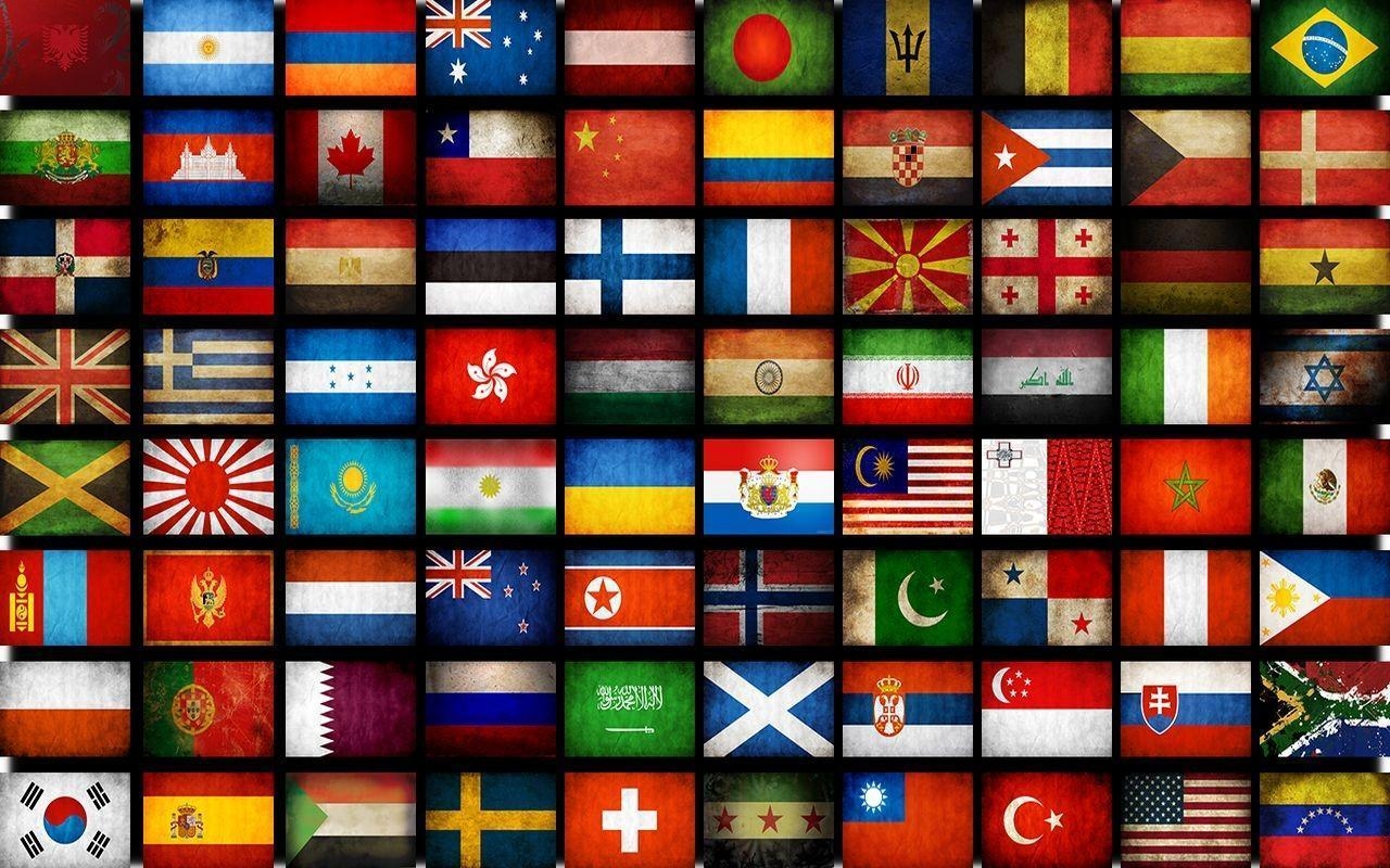 1280x800 International flags, Desktop