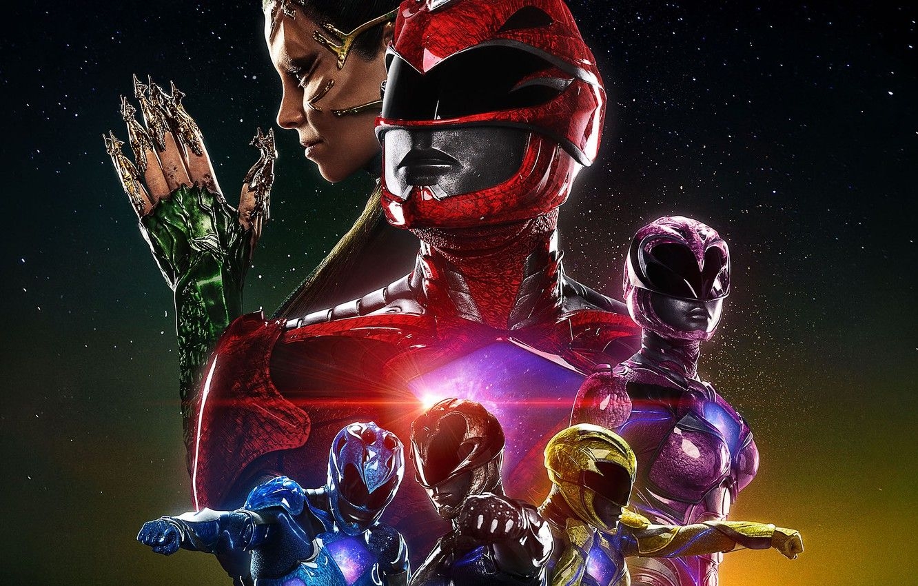 1340x850 Wallpaper Movie, Power Rangers, Red Ranger, Elizabeth Banks, Pink, Desktop