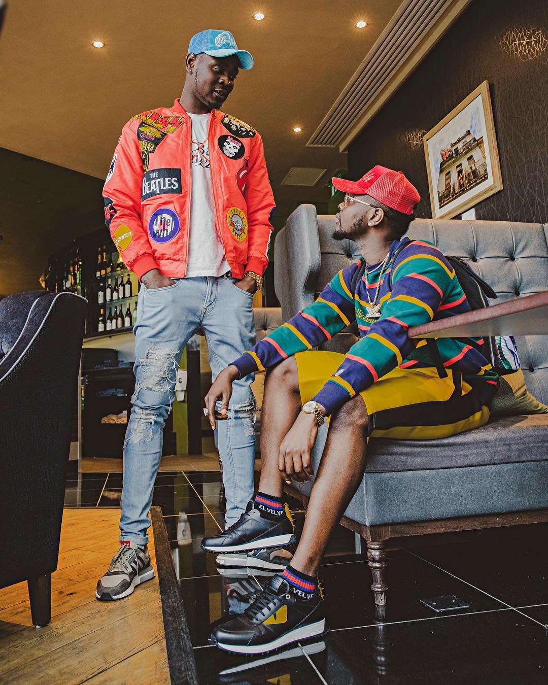 1080x1350 Kizz Daniel Shares Adorable Photo With His Brother, Phone