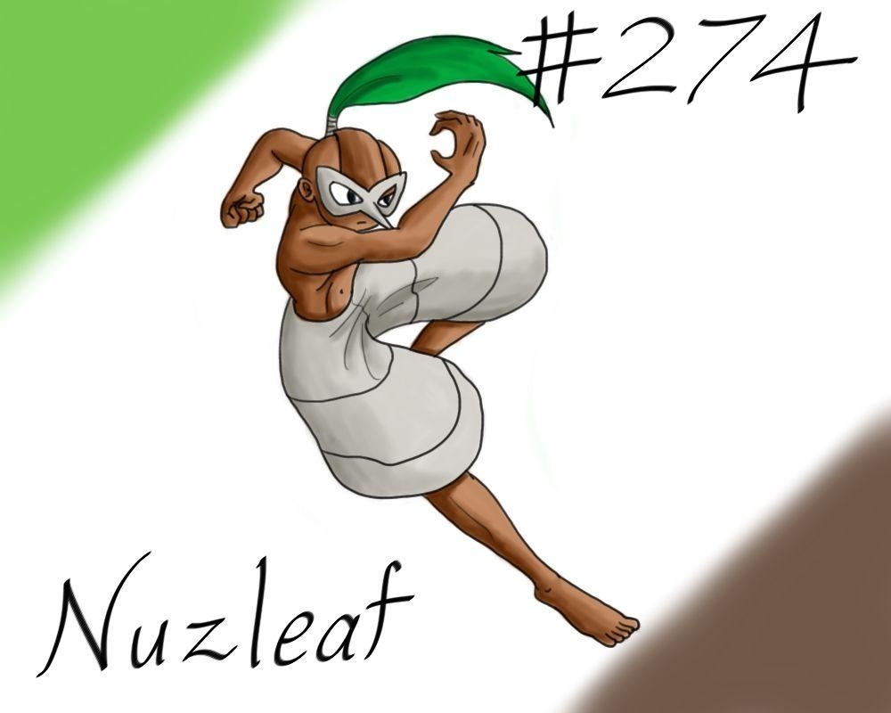 1000x800 Pokemon Gijinka Project 274 Nuzleaf, Desktop