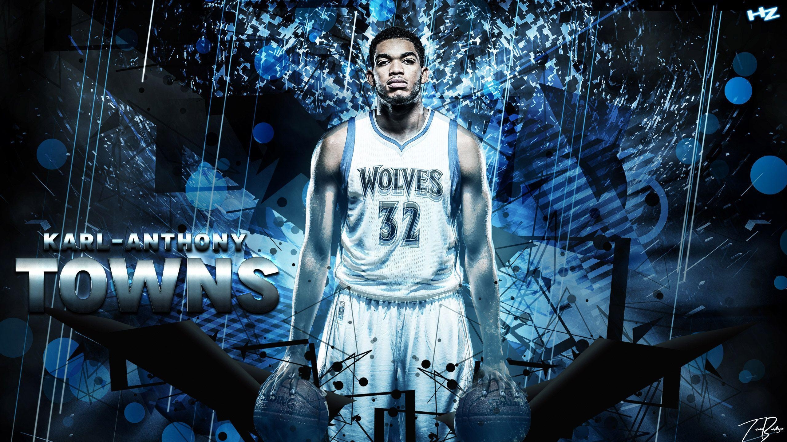 2560x1440 Karl Anthony Towns Wallpaper. Basketball Wallpaper At, Desktop