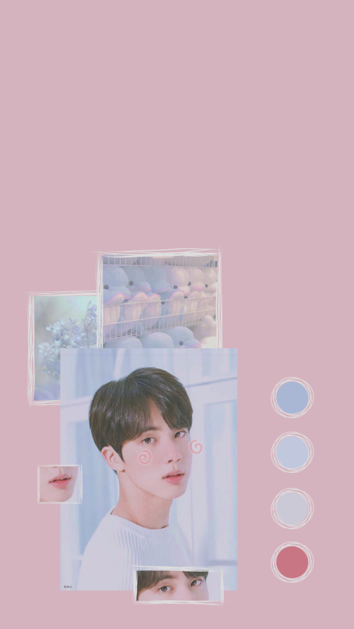 730x1280 BTS JIN soft lockscreen aesthetic kpop tumblr, Phone