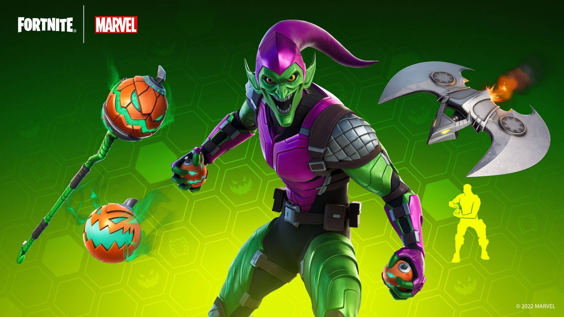 1920x1080 Green Goblin Fortnite wallpaper, Desktop