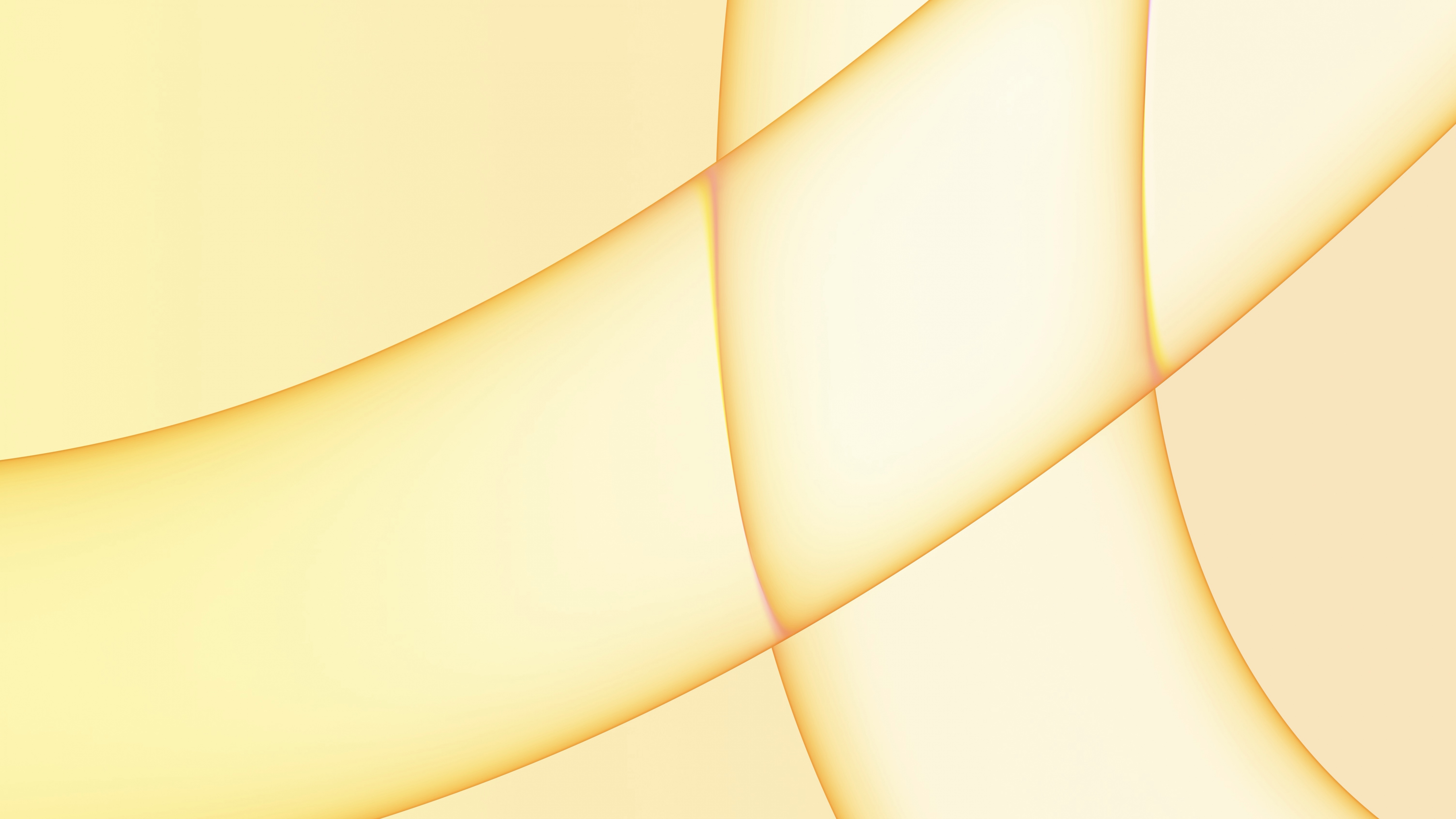 7680x4320 iMac 2021 Wallpaper 4K, Apple Event Stock, Yellow background, 5K, Abstract, Desktop