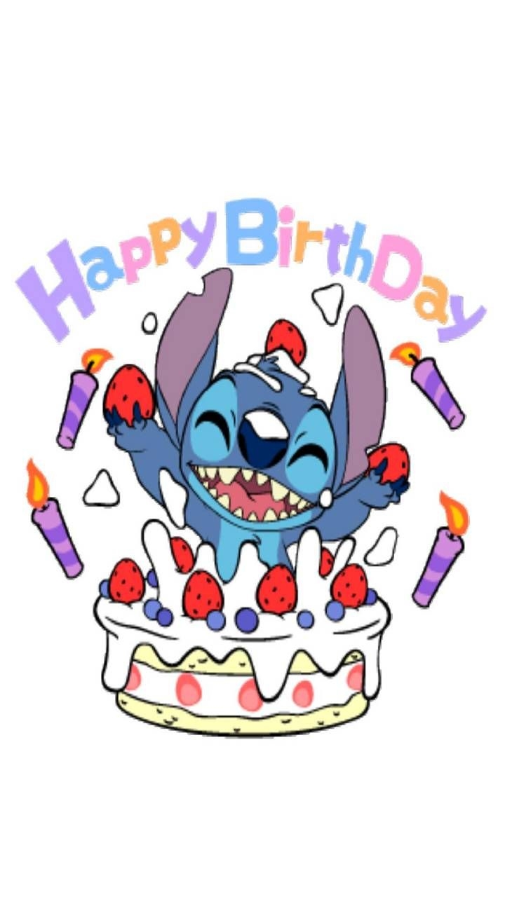 720x1280 Stitch Wallpaper Birthday, Phone