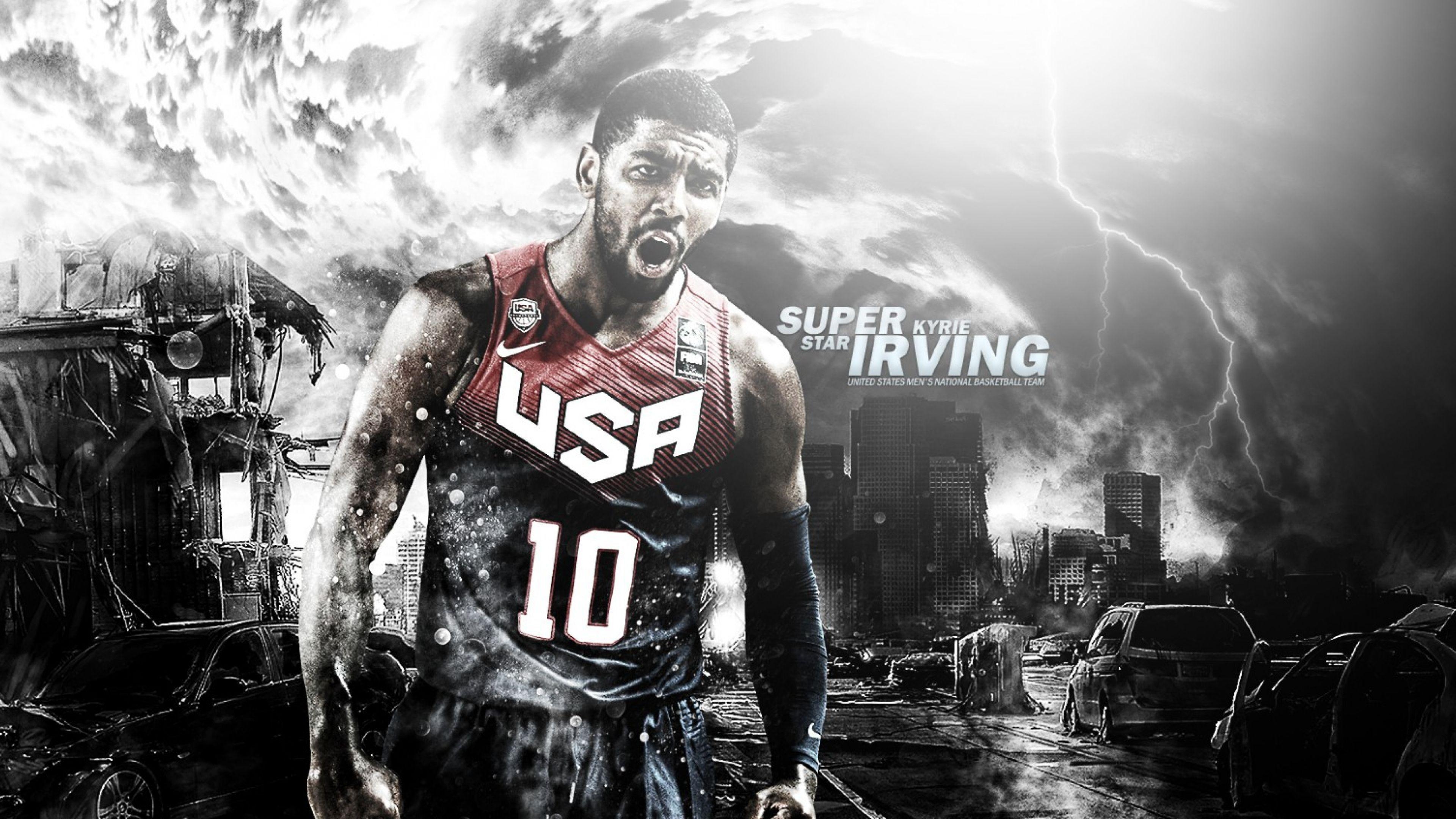 3840x2160 Download Wallpaper  Kyrie irving, Basketball, Nba, Desktop