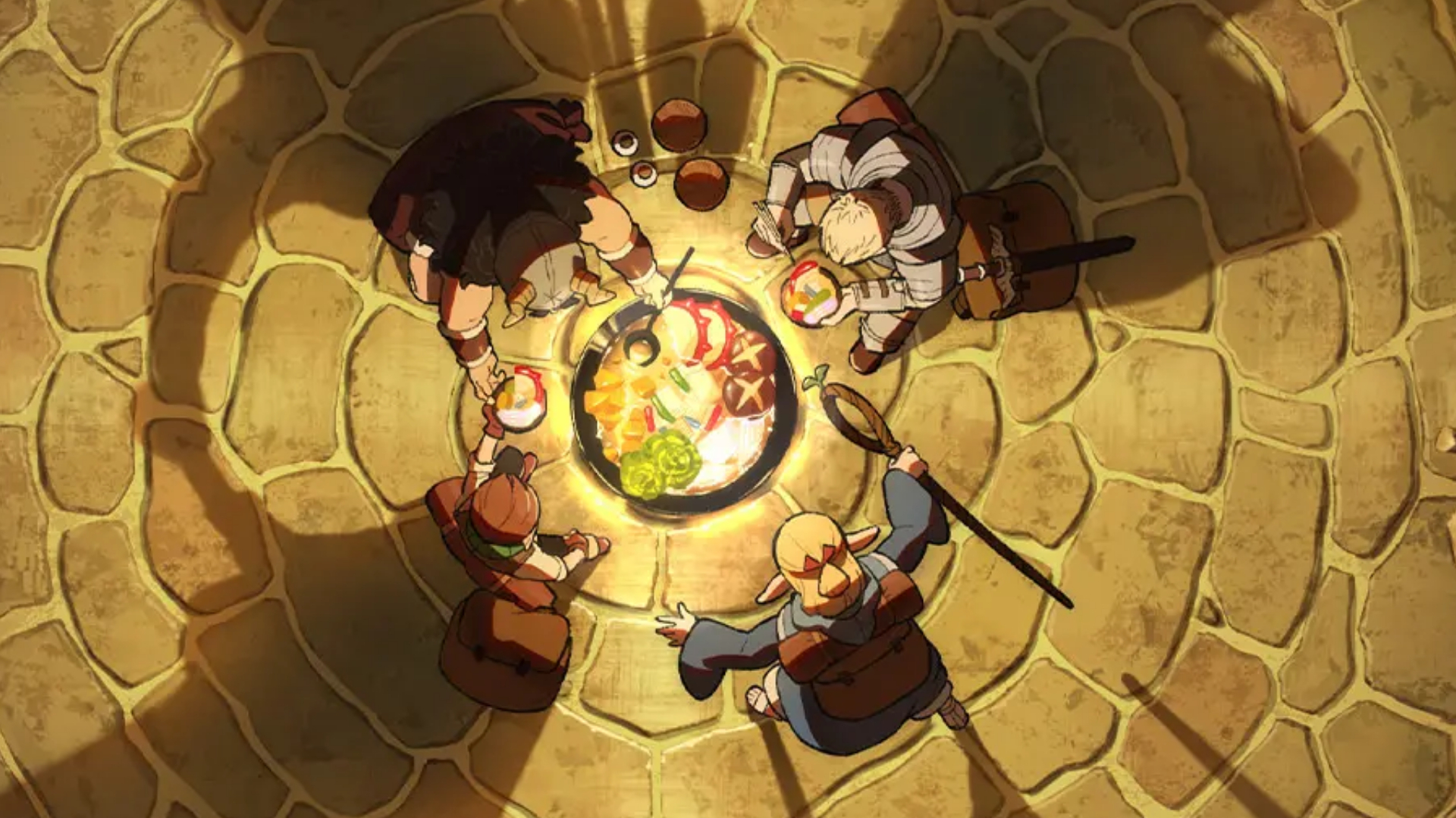 1920x1080 Delicious in Dungeon Anime Gets Teaser Trailer, Visual, Cast, Staff, January 2024 Premiere, Desktop