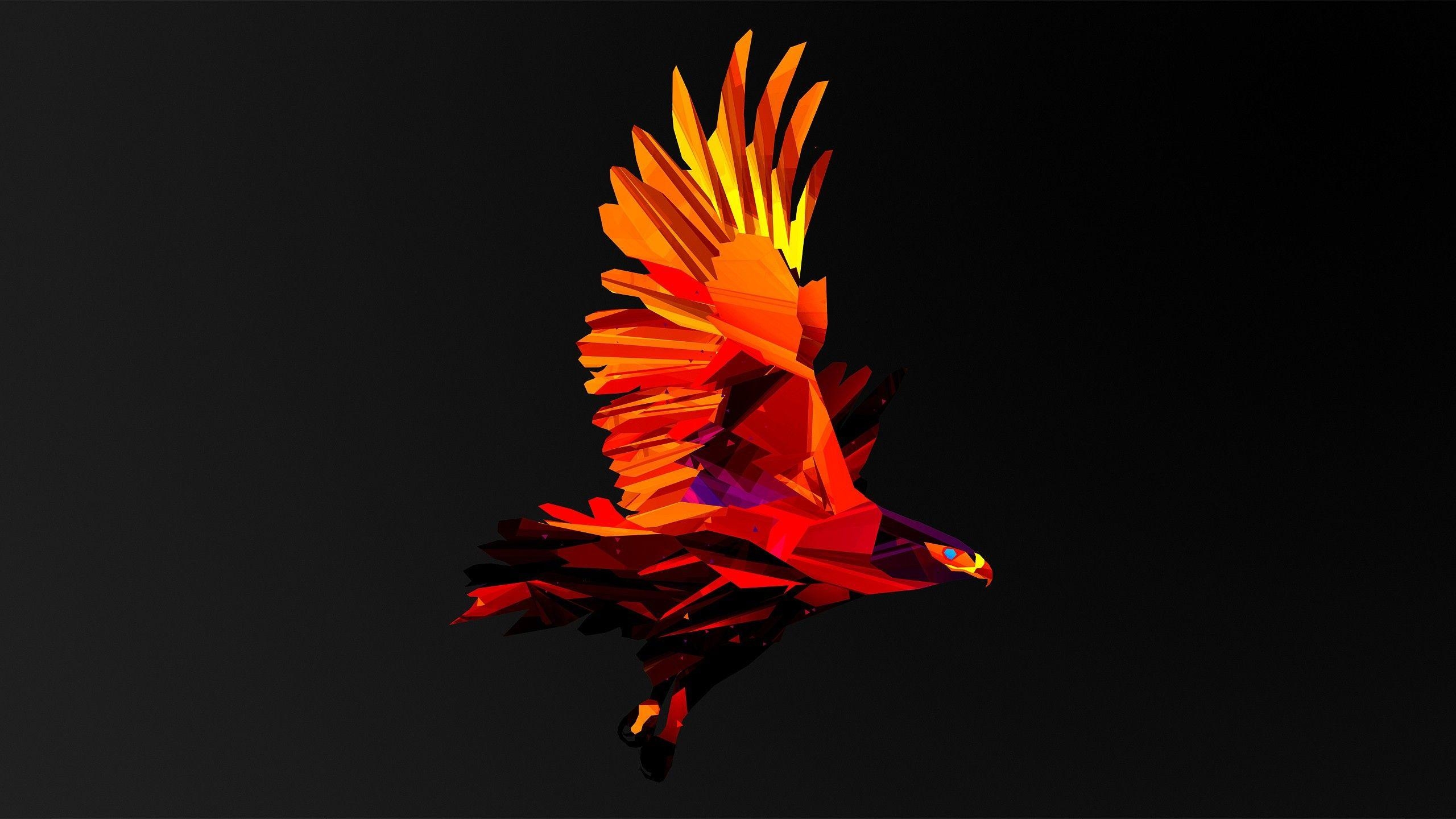 2560x1440 Artistic Eagle Wallpaper Wallpaper, HD Wallpaper, Desktop