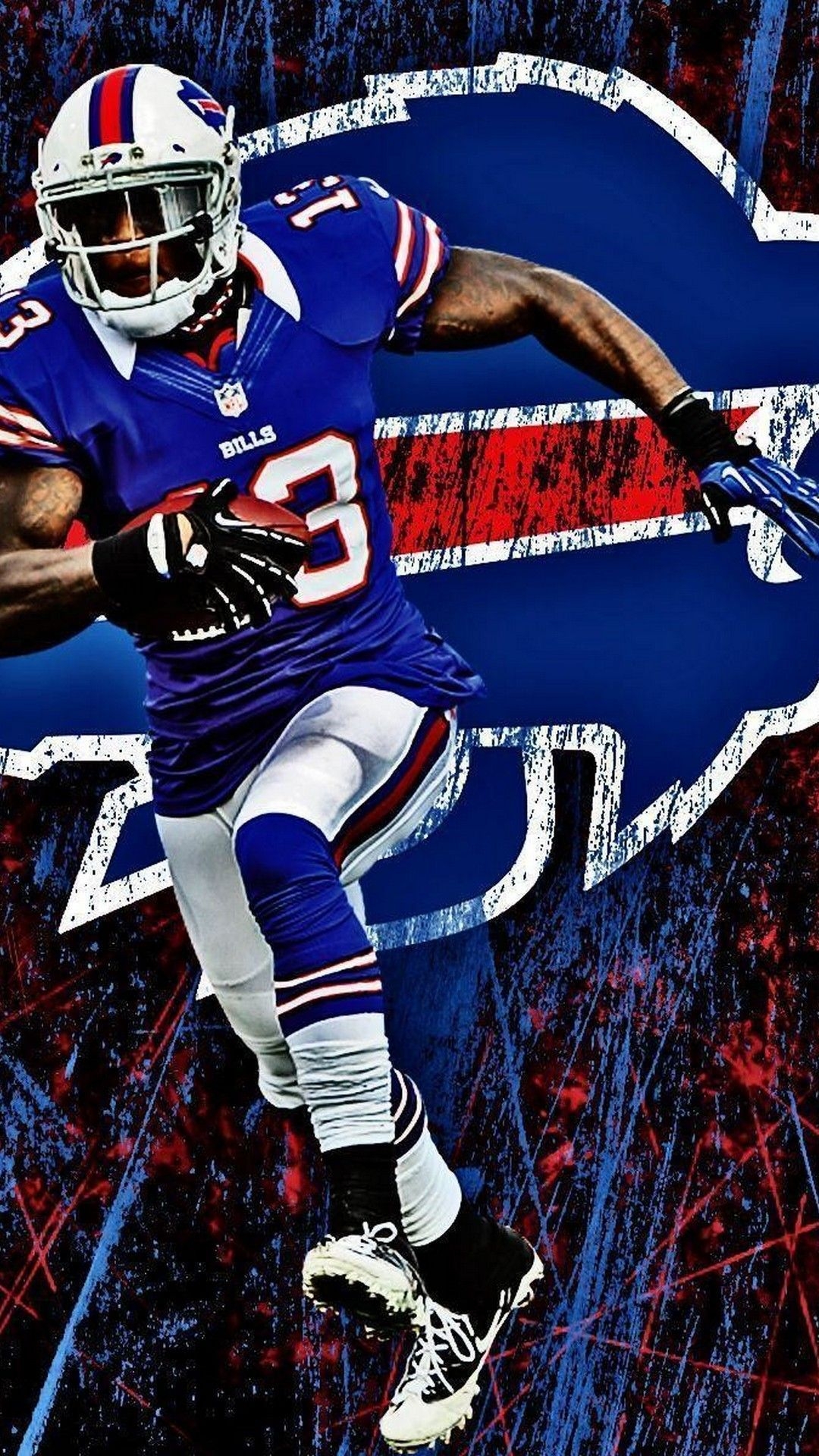 1080x1920 Buffalo Bills iPhone Wallpaper Lock Screen. Best NFL Wallpaper. Football wallpaper, Nfl football art, Bills football, Phone