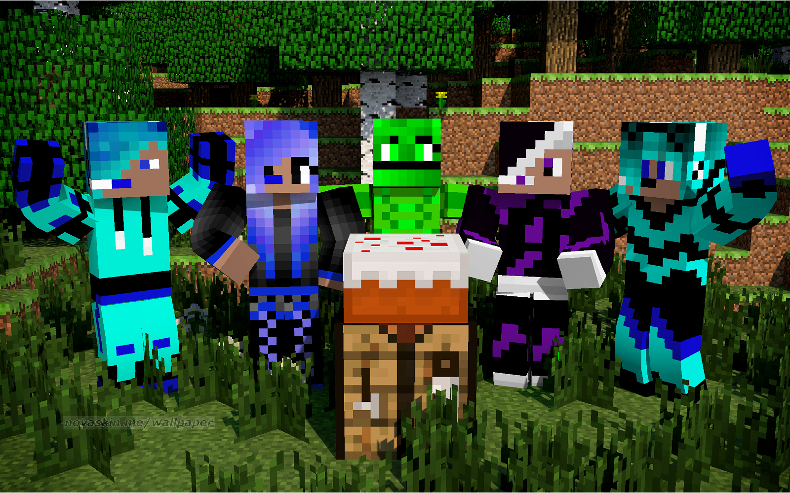 1600x1000 Happy Birthday Minecraft Wallpaper, Desktop